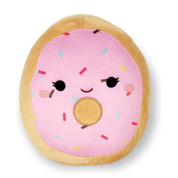 Squishmallows KellyToy Plush 8" Foodie Squad Dabria the Donut Super Soft NEW Tag - Picture 1 of 17